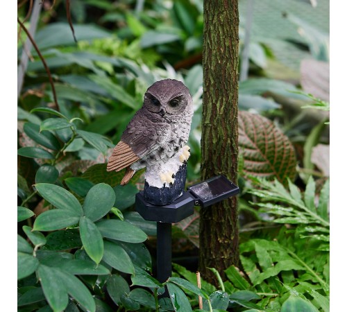 Птица световая Uniel UL-00011605 BROWN OWL