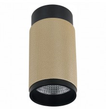 Накладной светильник iLedex 1954-10W-3000K-36 BK+BR Delta