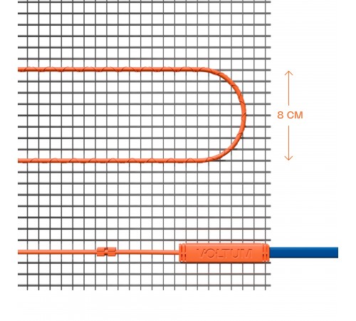 Нагревательный мат Voltum VLT01-150-2.5 Т150