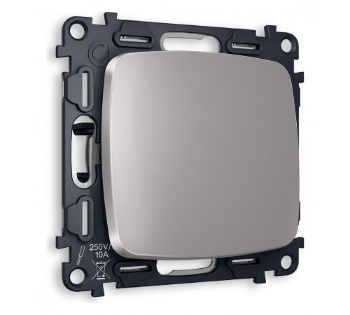 Выключатель перекрестный одноклавишный без рамки Ambrella Volt MO501030 Quant