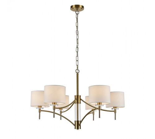 Подвесная люстра Indigo 13031/6P Brass Boheme