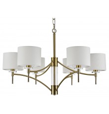 Подвесная люстра Indigo 13031/6P Brass Boheme