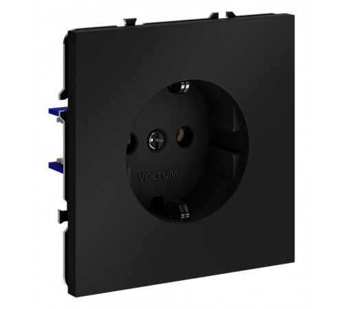 Розетка с заземлением, без рамки Voltum VLS040108 S70