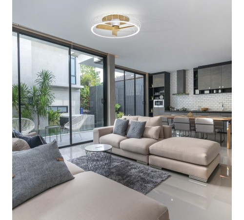 Светильник с вентилятором Mantra (люстры-вентиляторы) 7809 Nature