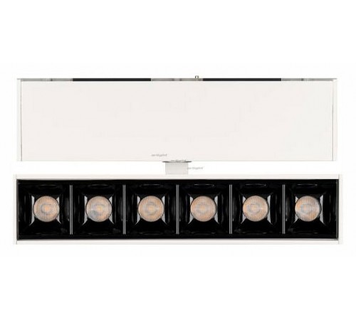 Светильник на штанге Arlight 026968 MAG-LASER-FOLD-45-S160-6W Warm3000 (WH, 15 deg, 24V)