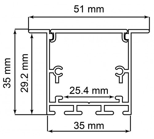 Короб встраиваемый Feron 10363 CAB255