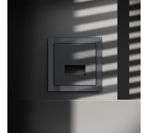 Заглушка для поста с подсветкой, без рамки Voltum VLS070607 S70