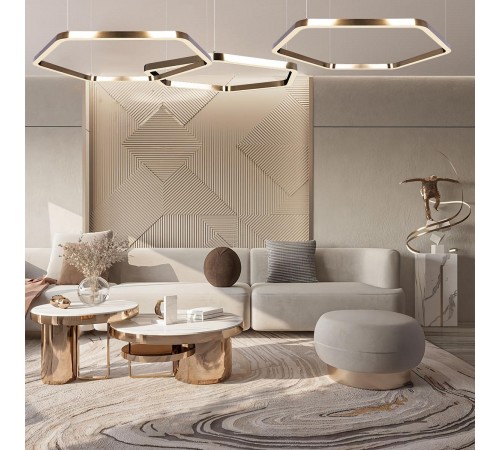 Подвесной светильник Loft it 10243XL Gold Titanium