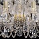 Подвесная люстра Bohemia Ivele Crystal 1402/16+8/360/G 1402