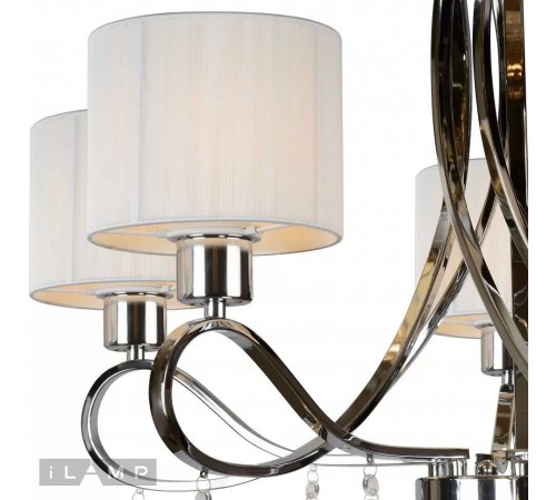 Подвесная люстра iLamp RM1029/5CR Bella