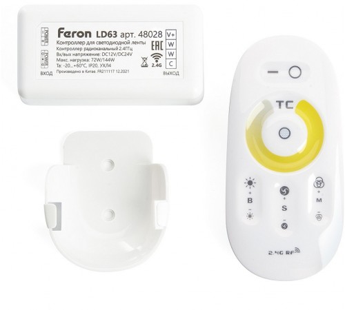 Контроллер-регулятор ЦТ с пультом ДУ Feron 48028 LD61