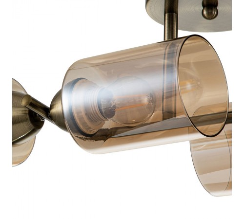 Люстра на штанге Escada 1110/4P Bronze Bungarus