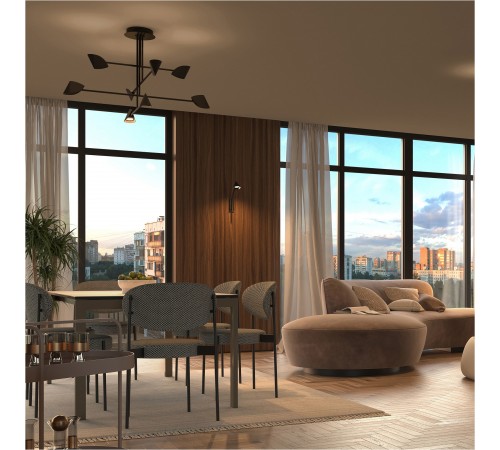 Люстра на штанге Mantra 7578 Capuccina