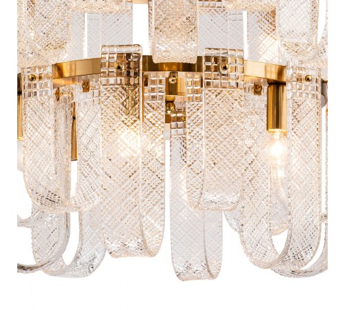 Подвесная люстра Indigo 12027/18P Brass Brina