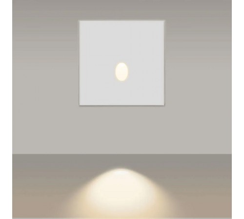 Встраиваемый светильник Arlight 025738 LT-GAP-S70x70-3W Warm3000 (WH, 30 deg)