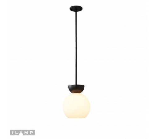 Светильник на штанге iLamp P6079-1 BK+WH Mono