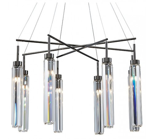 Подвесная люстра Newport 4524+4/S black glossy 4520