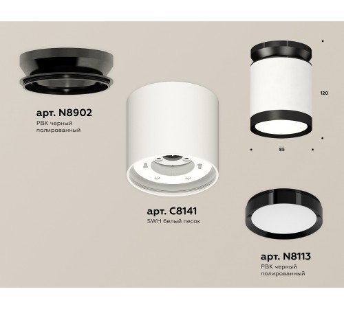 Накладной светильник Ambrella Light XS8141020 XS