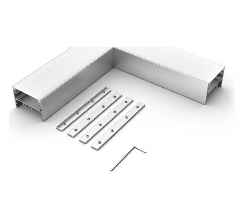 Соединитель угловой L-образный накладной Arlight 030116 S-LUX