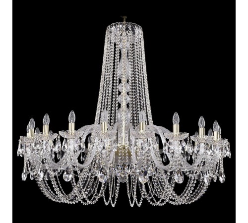 Подвесная люстра Bohemia Ivele Crystal 1402/20/460/h-115/G 1402