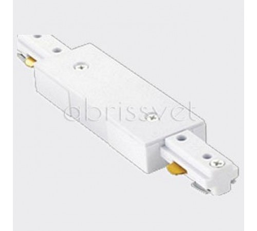 Соединитель линейный для треков Italline WSO 73 white WSO