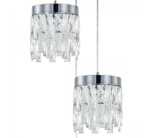 Подвесной светильник Indigo 12029/3P Chrome Anna