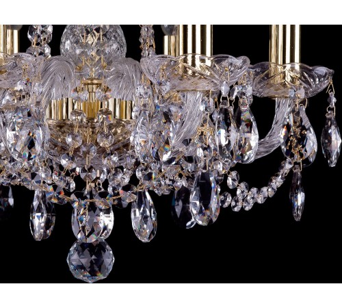 Подвесная люстра Bohemia Ivele Crystal 1402/6/141/G 1402