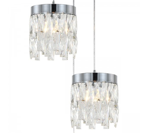 Подвесной светильник Indigo 12029/3P Chrome Anna