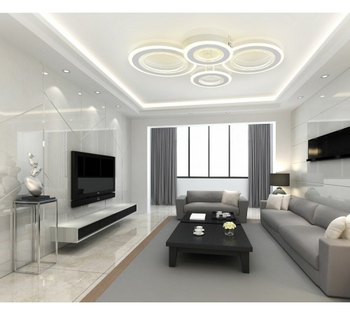 Потолочная люстра Natali Kovaltseva LED LAMPS 81196 Groove