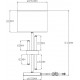 Настольная лампа декоративная Moderli V2641-1T Trio