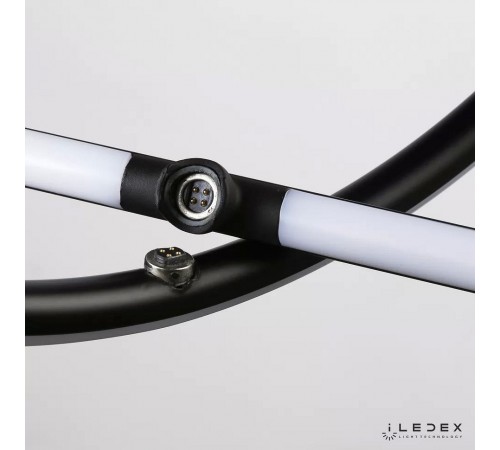 Подвесной светильник iLedex 10339P/A2-35W-3000K BK-WH Zoom