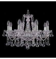 Подвесная люстра Bohemia Ivele Crystal 1413/8/200/Ni/Balls 1413
