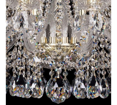 Подвесная люстра Bohemia Ivele Crystal 1413/16/360/G 1413