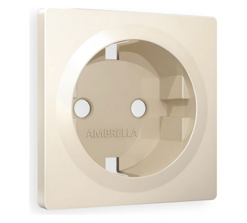 Накладка для розетки с заземлением Ambrella Volt AP3260 Quant