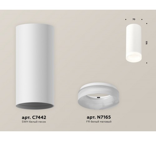 Накладной светильник Ambrella Light XS7442015 XS