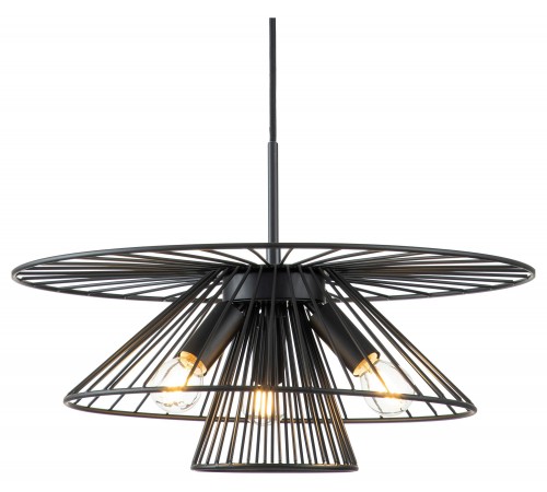 Подвесной светильник Indigo 10016/3P Black Strato