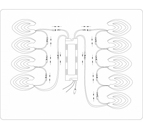 Потолочная люстра Ambrella Light FA4547 FA