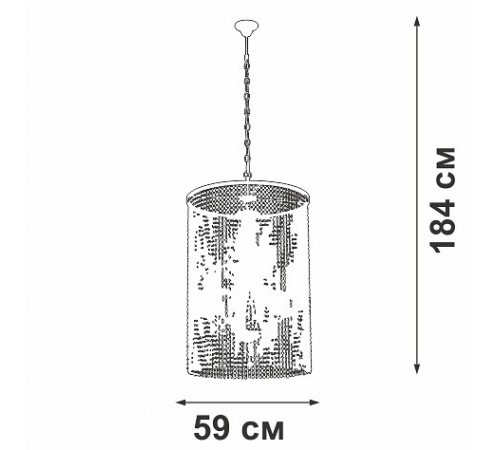 Подвесная люстра Vitaluce V5817-7/6 V5817