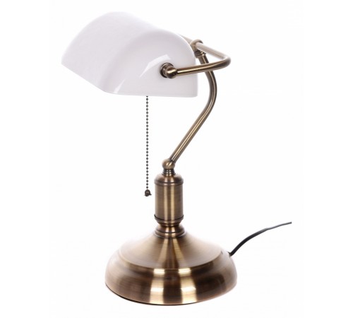 Настольная лампа декоративная LUMINA DECO LDT 305 WT BANKER