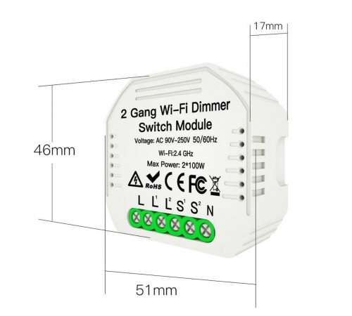 Контроллер Wi-Fi для смартфонов и планшетов Aployt APL.0195.01.02 Magnetic track 220