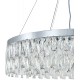 Подвесная люстра Indigo 12029/18P Chrome Anna
