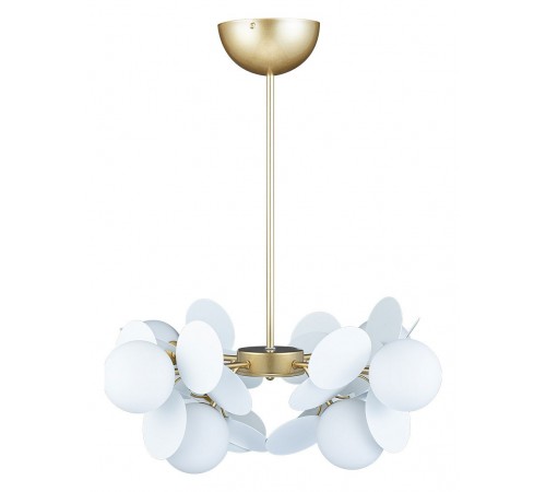 Люстра на штанге Loft it 10008/8 white Matisse