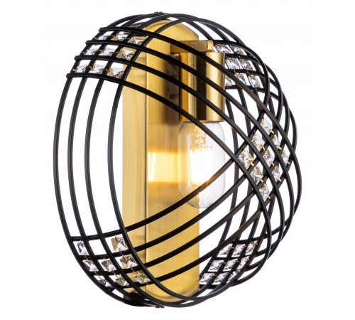 Накладной светильник Indigo 10001/1W Black Fresco