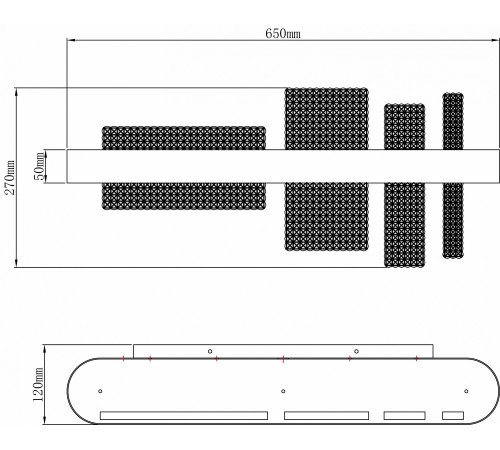 Накладной светильник Wertmark WE461.01.021 Lotta