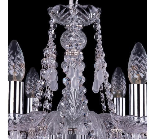 Подвесная люстра Bohemia Ivele Crystal 1410/6/160/Ni/V0300 1410