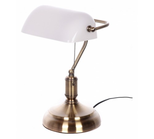 Настольная лампа декоративная LUMINA DECO LDT 305 WT BANKER