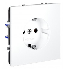 Розетка с заземлением, без рамки Voltum VLS040102 S70