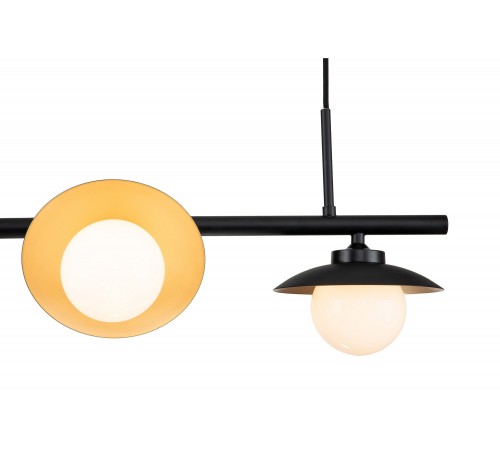 Подвесной светильник Indigo 10015/4P Black Corazza