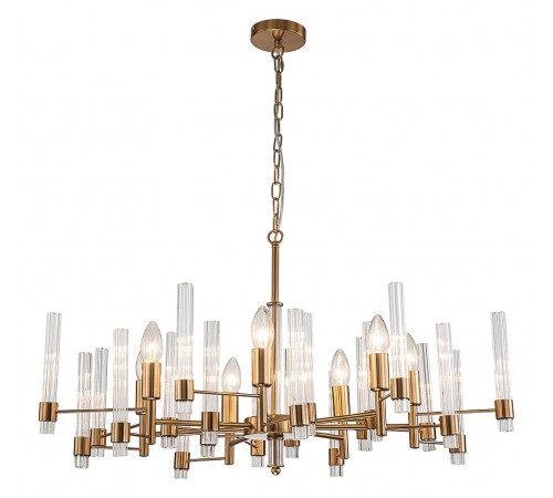 Подвесная люстра Indigo 11040/7P Brass Favara