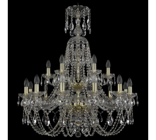 Подвесная люстра Bohemia Art Classic 11.21.12+6.300.2d.XL-95.Gd.Sp 11.21